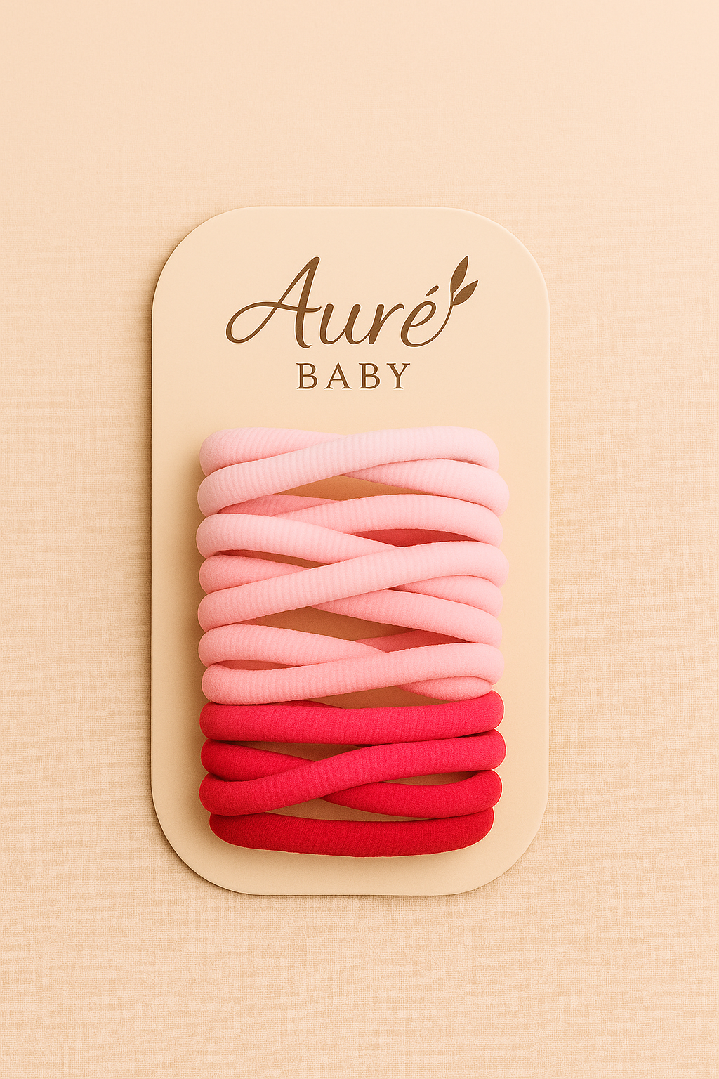 Premium haar elastiekjes - Pink mix (set van 25)