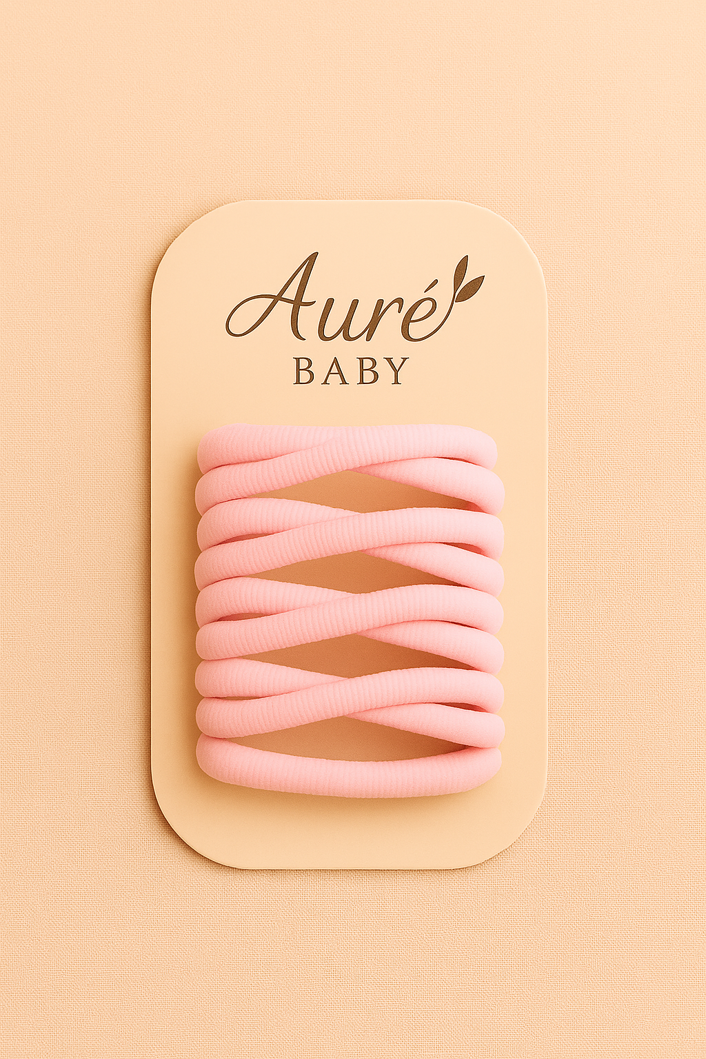 Premium haar elastiekjes - Roze (set van 25)