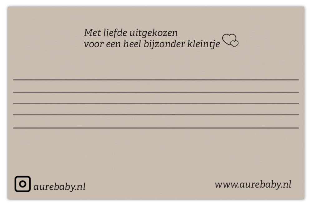 Aure Baby Cadeaukaart